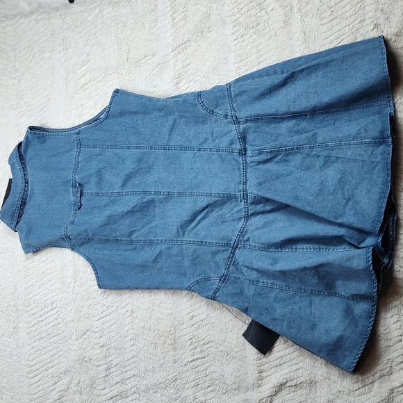 Lulus Women's Denim Dress Blue Size Extra Large Sleeveless - Picture 8 of 8